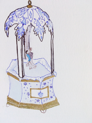 320x427 Musicbox Drawings On Paigeeworld. Pictures Of Musicbox - Music Box Sketch