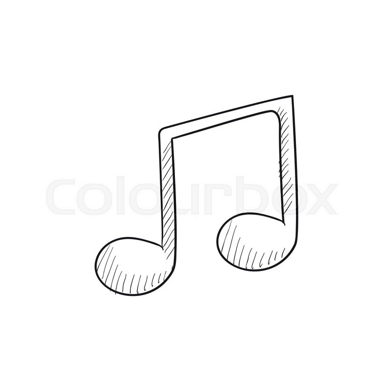 800x800 Free Icon Music Note 187231 Download Icon Music Note - Musical Notes Sketch