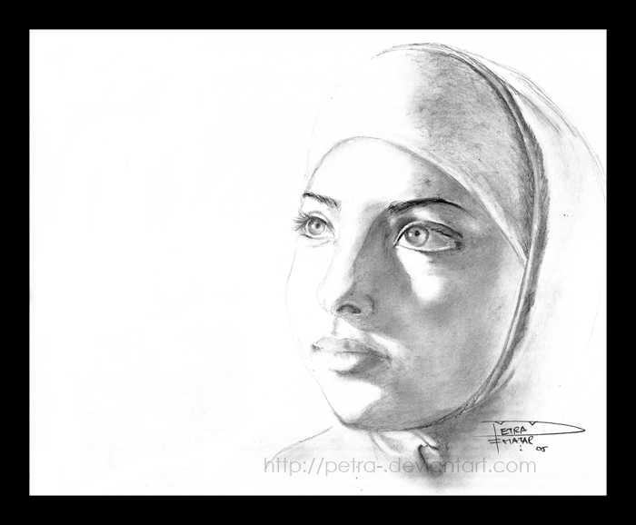 700x578 Lana By Muslim Women - Muslim Woman Sketch