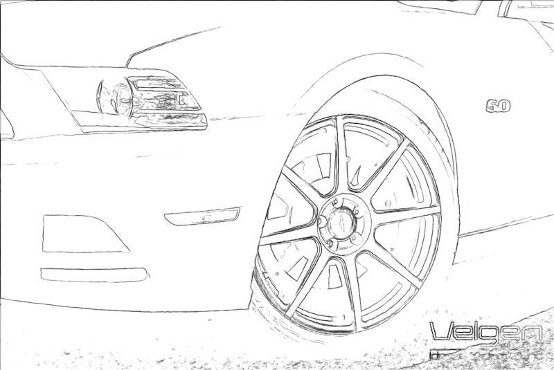 800x535 Ford Mustang Gt On Velgen Wheels Vmb8 Matt Gunmetal 20x9 - Mustang Gt Sketch