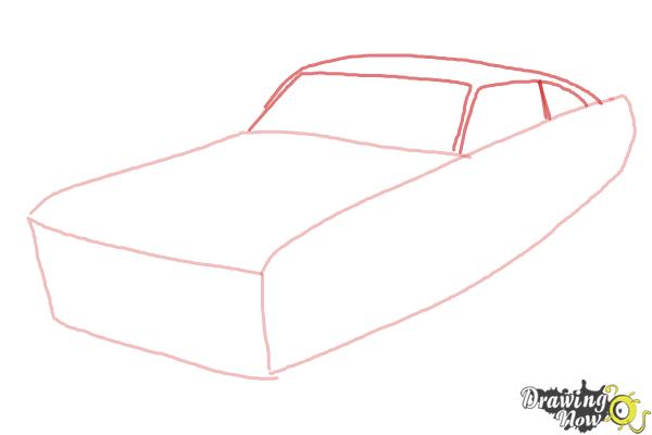 600x400 How To Draw A Ford Mustang - Mustang Gt Sketch