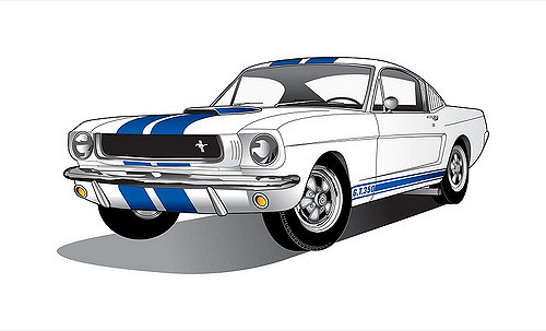 Mustang Gt Sketch at PaintingValley.com | Explore collection of Mustang ...