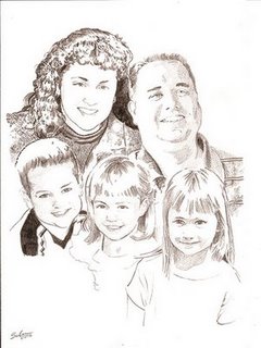 240x320 Merry Christmas! - My Family Sketch