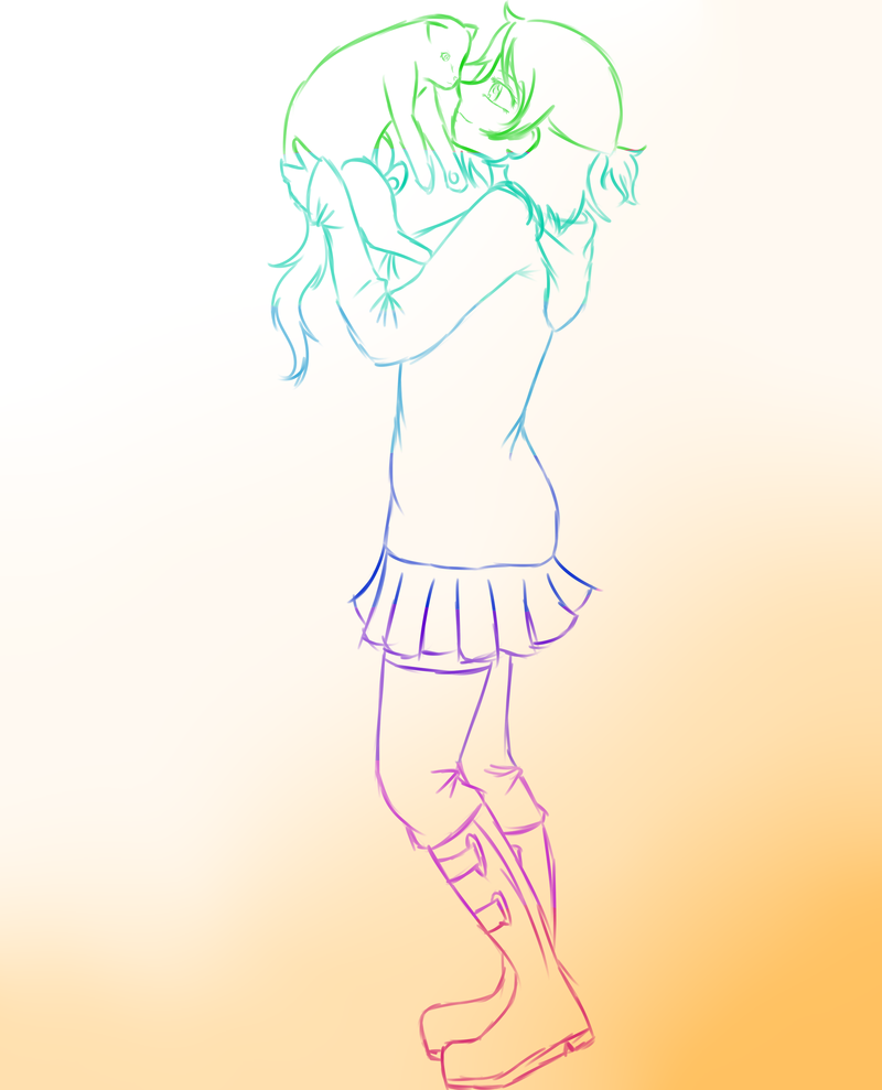 800x989 You Are My Family. Sketch By Ivoryk1tt3n - My Family Sketch