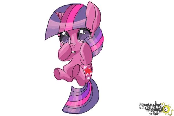 600x400 How To Draw Chibi Twilight Sparkle From My Little Pony Friendship - My Little Pony Friendship Is Magic Sketches