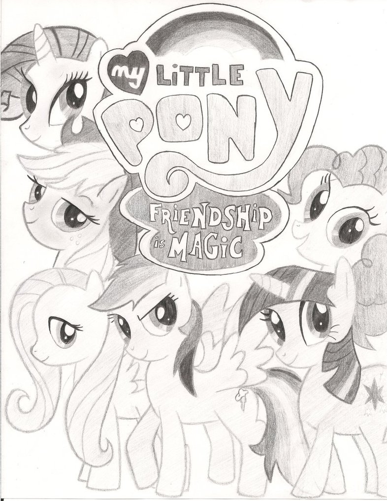 786x1017 My Little Pony Friendship Is Magic By Thealjavis - My Little Pony Friendship Is Magic Sketches