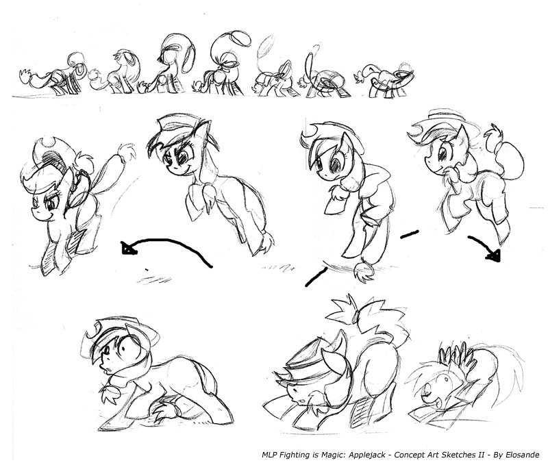 800x679 Fighting Is Magic Applejack Update My Little Pony Friendship - My Little Pony Friendship Is Magic Sketches