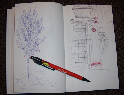 400x309 The Rogue Sketch Pad Sketching And The Art Of Sneaky Life Drawing - My Sketch Pad