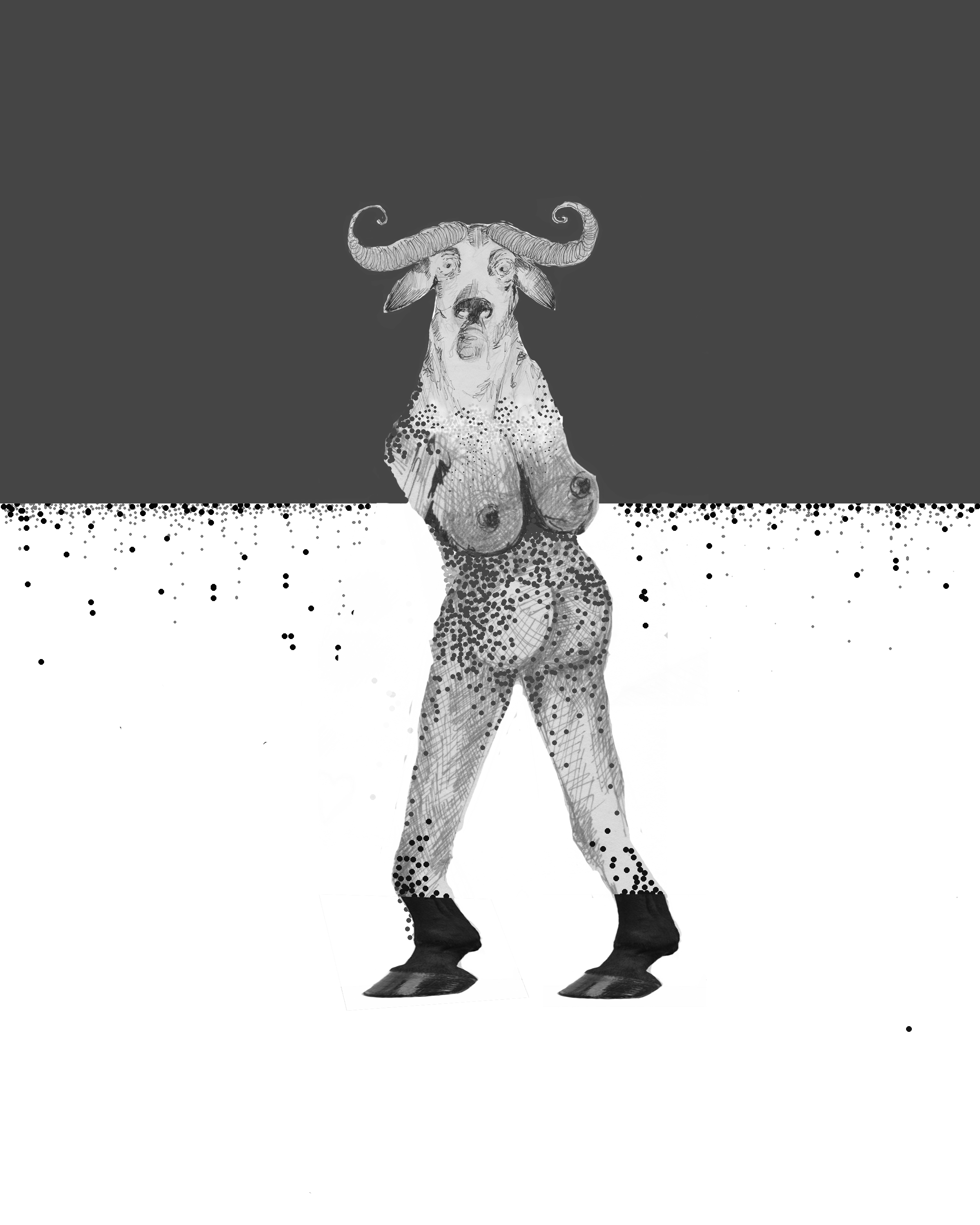 2400x3000 Mythical Creature Caroline E Hunt - Mythical Creatures Sketches