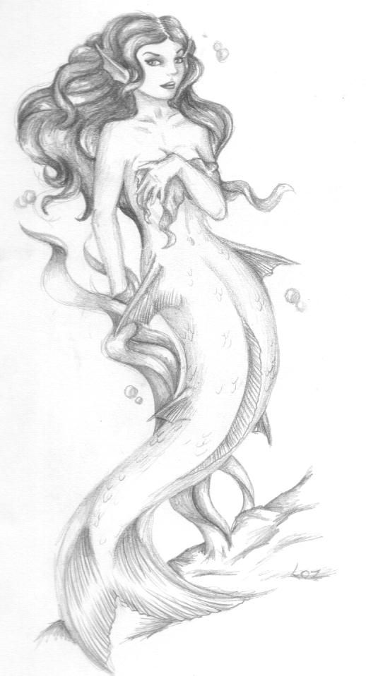 518x958 Mythical Creatures Drawings - Mythical Sketches