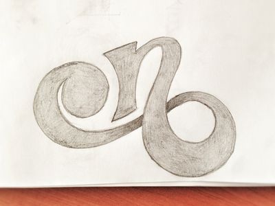 400x300 N Sketch Typelettering Sketches - N Sketch