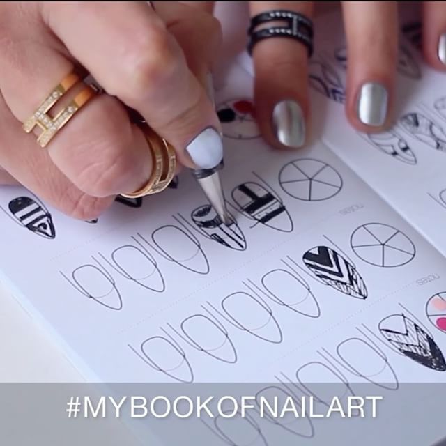 Nail Art Sketch at PaintingValley.com | Explore collection of Nail Art ...