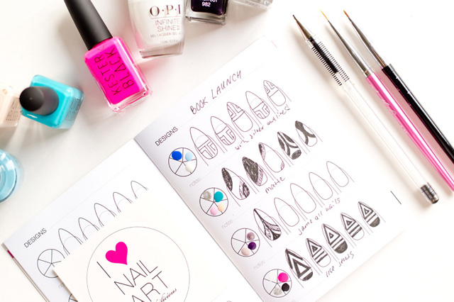 640x426 Meet Your New Go To Nail Art Tool The Little Book Of Nail Art! - Nail Art Sketch