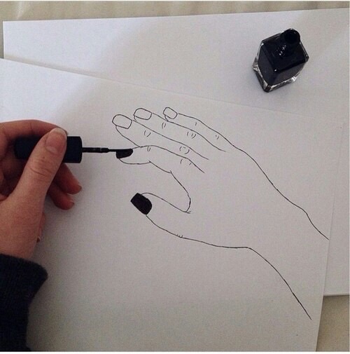 500x505 Nail Polish Arts + Culture - Nail Art Sketch