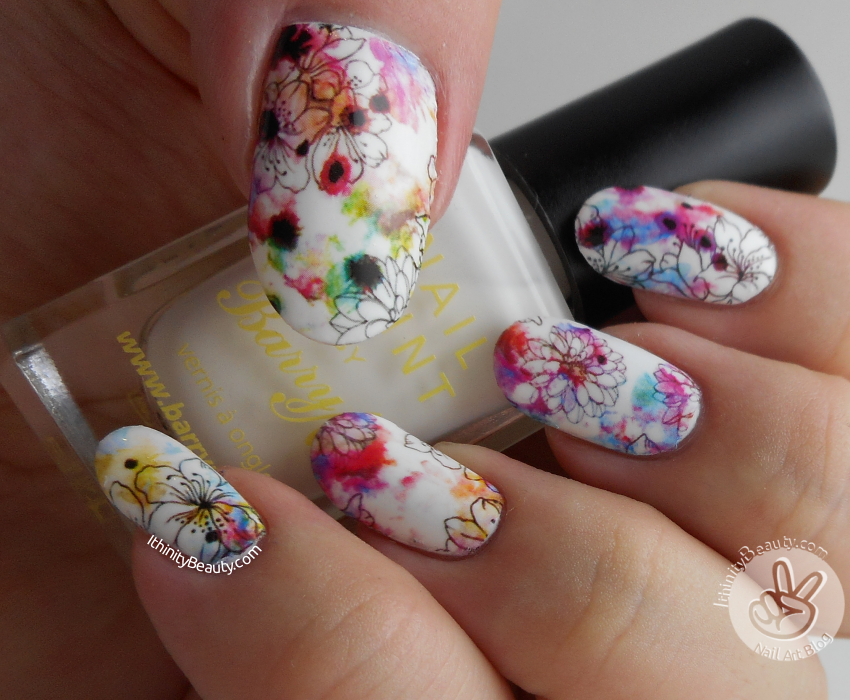 850x700 Sketch Flowerplant Nail Art Water Decals - Nail Art Sketch