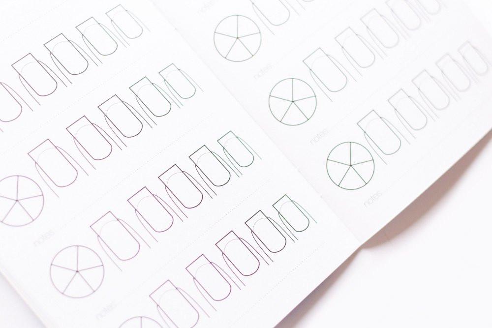 1000x667 The Little Book Of Nail Art - Nail Art Sketch