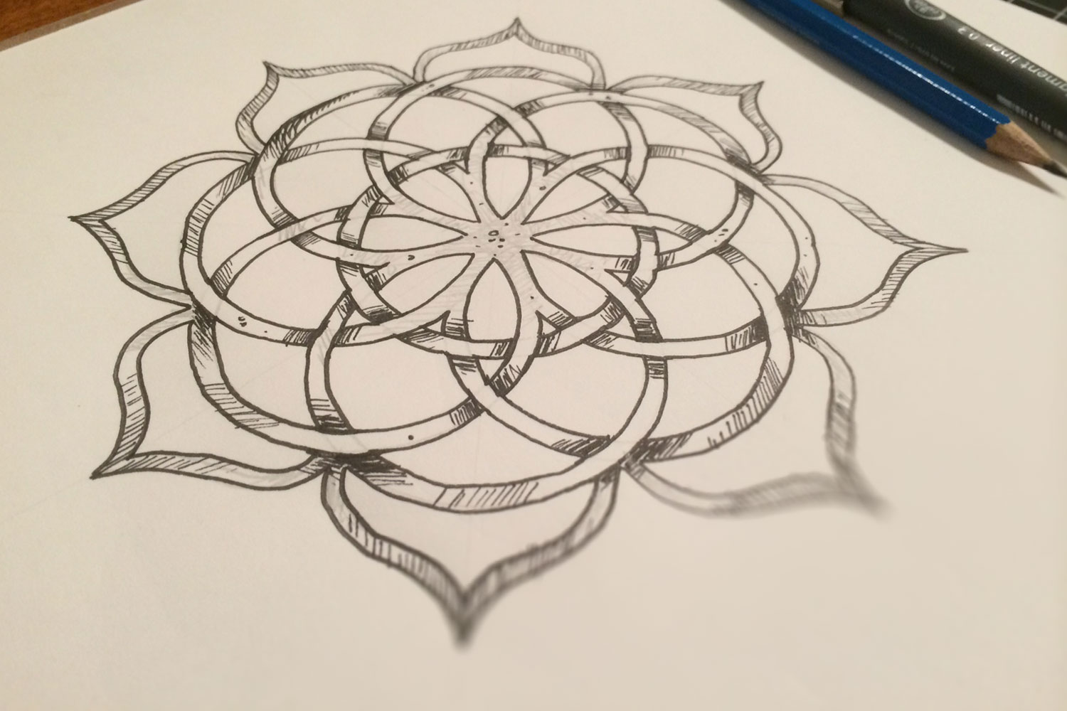 1500x1000 Our New Logo And Site Design Namaste Foundation - Namaste Sketch