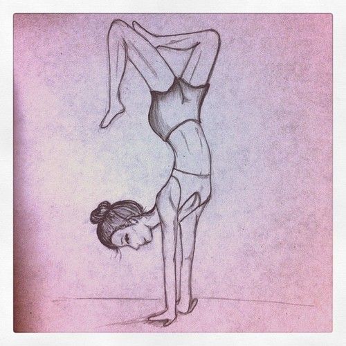 500x500 Yoga - Namaste Sketch