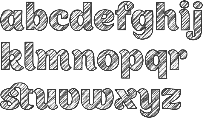 680x396 Onetypethree Foundry (Or Dzianis Serabrakou) - Name Sketch