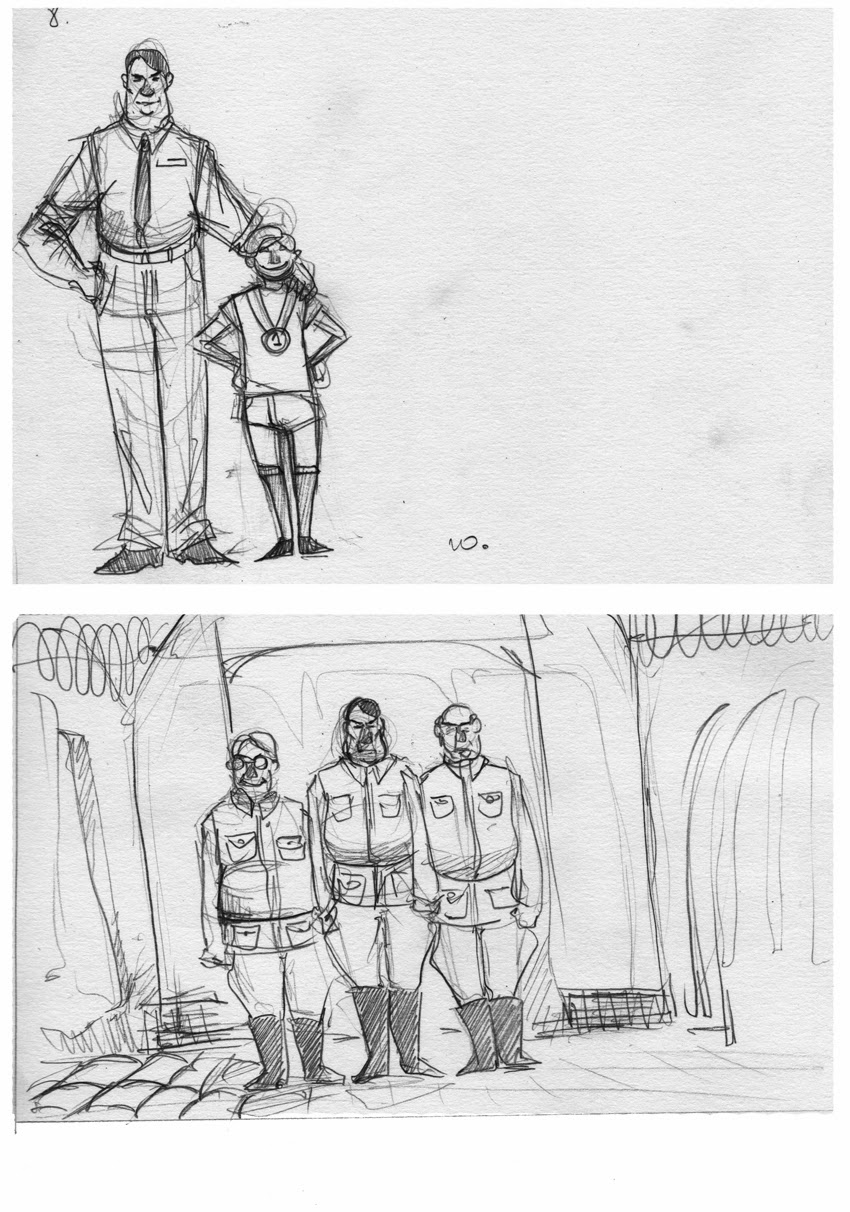 Narrative Sketch at Explore collection of