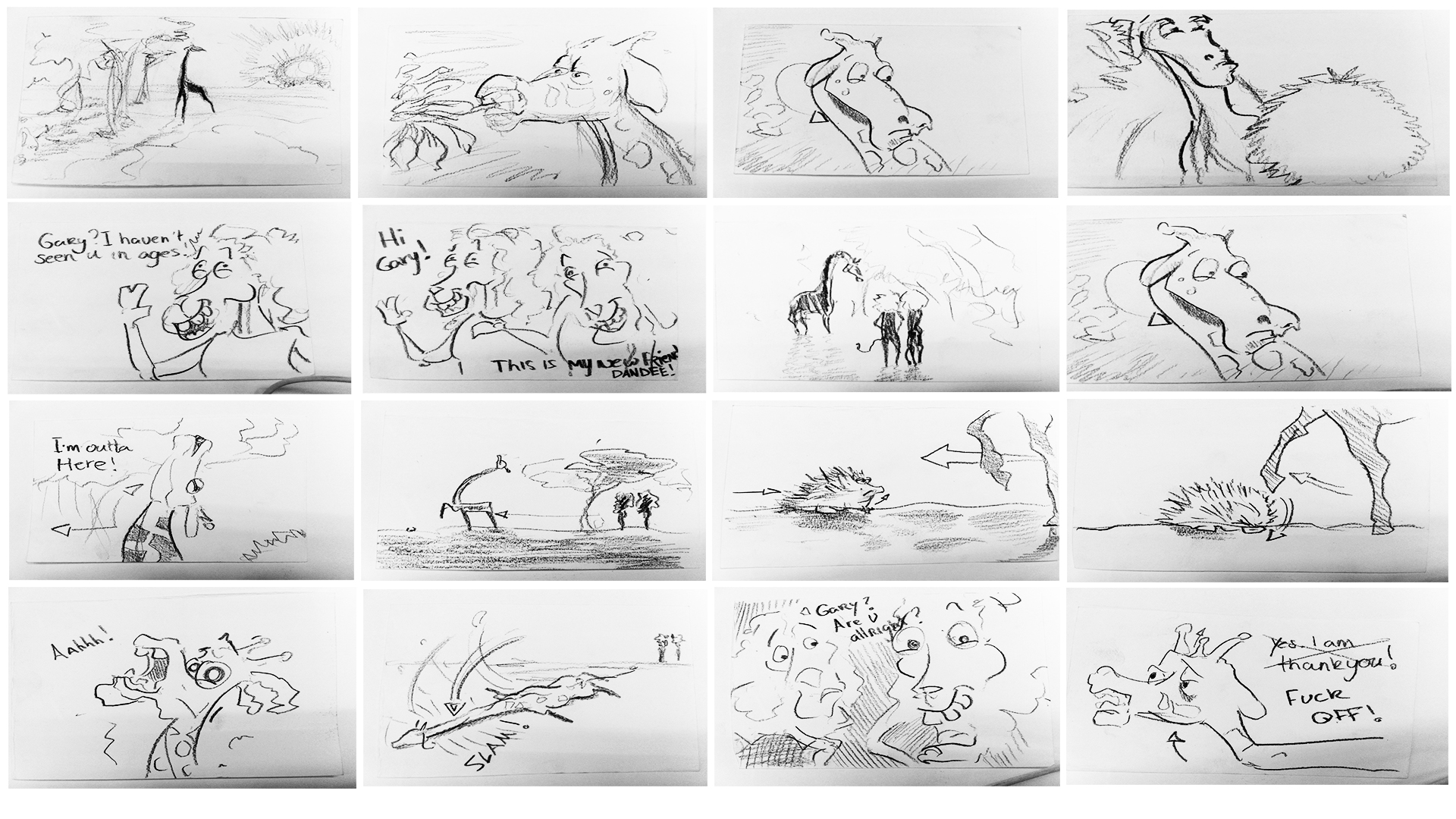 1920x1080 Sketch Exercise For Our Narrative Ngorongorotv - Narrative Sketch