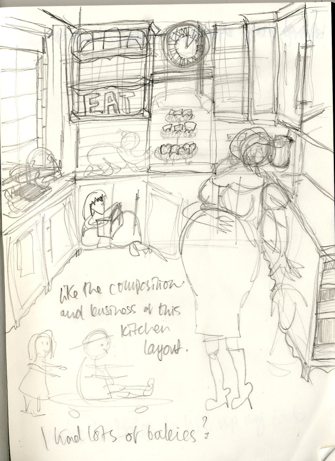 Narrative Sketch at Explore collection of