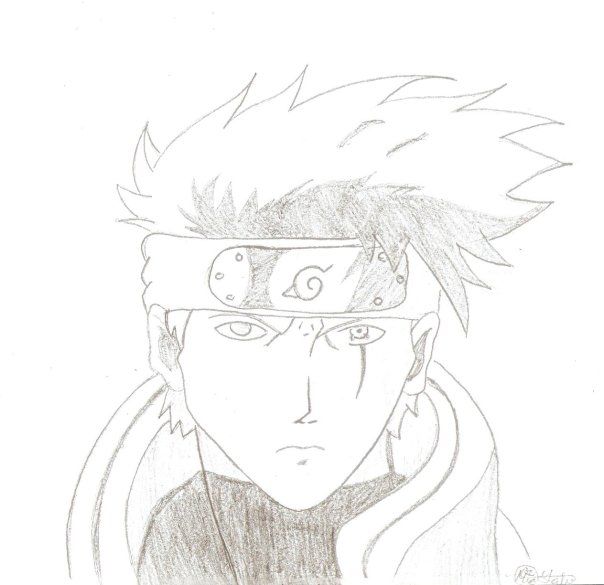 604x585 Photos Sketches Of Anime Characters, - Naruto Characters Sketches