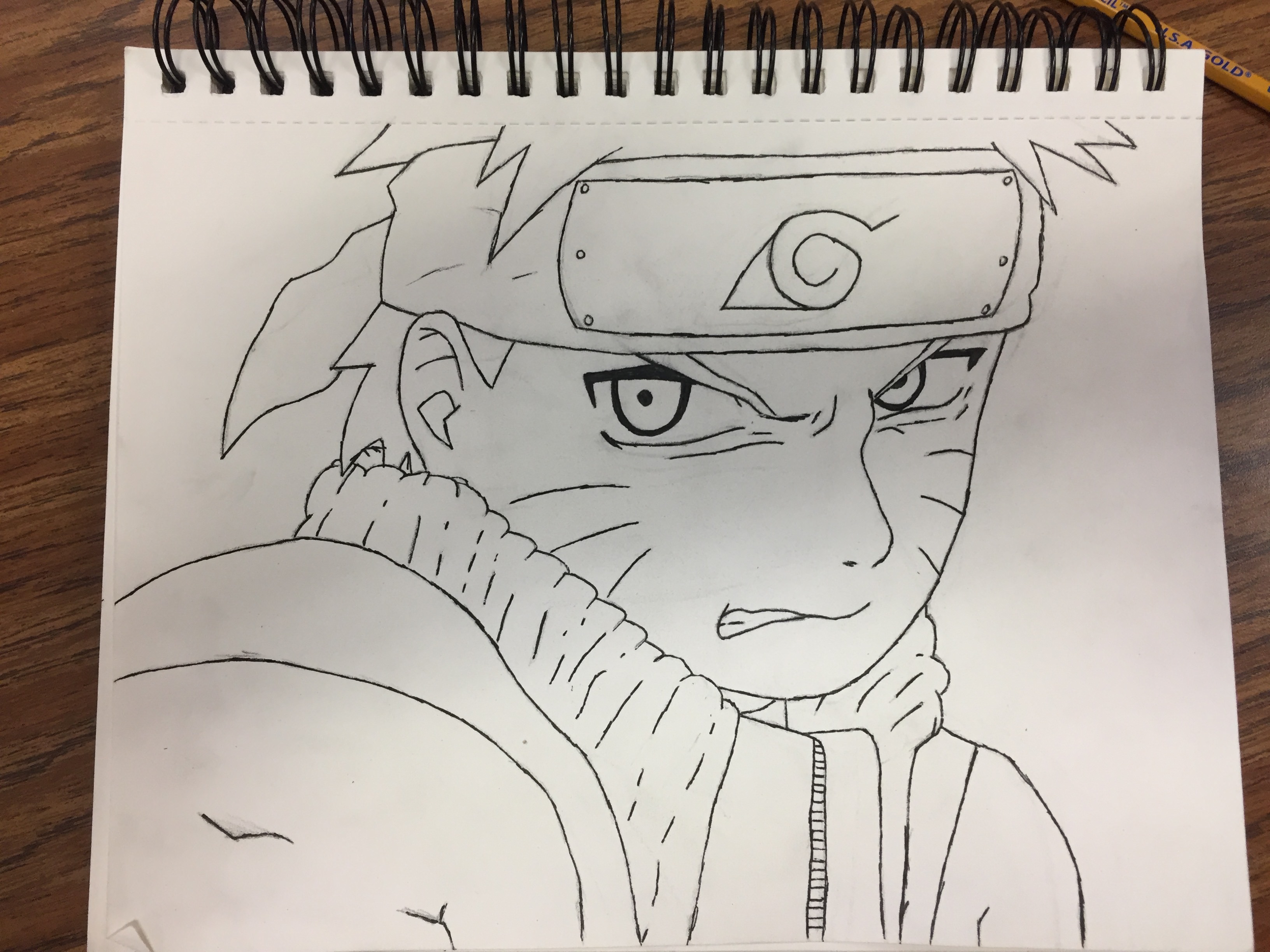 3264x2448 Naruto Sketch - Naruto Sketch