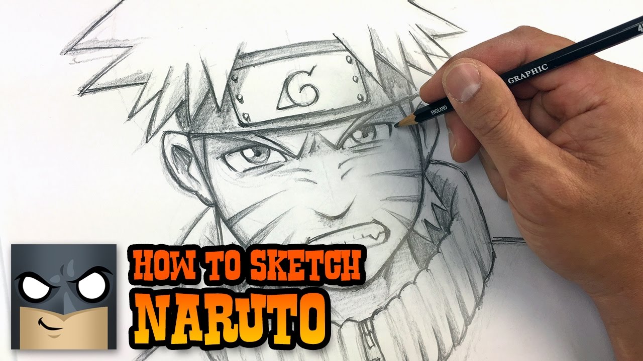 1280x720 How To Draw Naruto Sketch Tutorial - Naruto Sketch