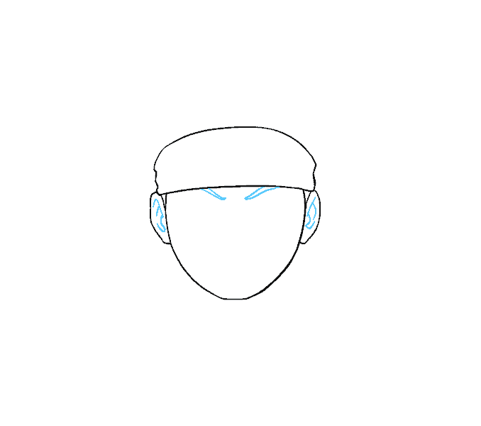 678x600 How To Draw Naruto In A Few Easy Steps Easy Drawing Guides - Naruto Sketch