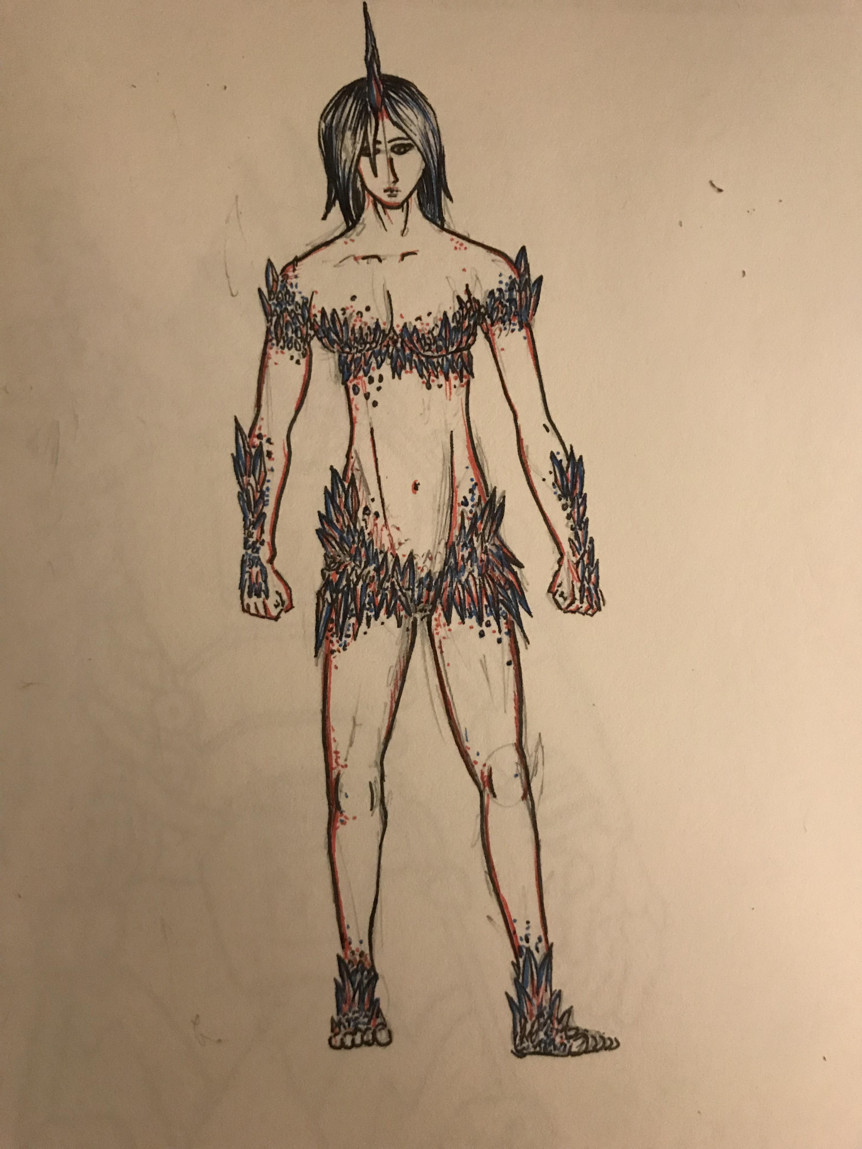 3024x4032 Quick Narwhal Sketch I Made. Parahumans - Narwhal Sketch