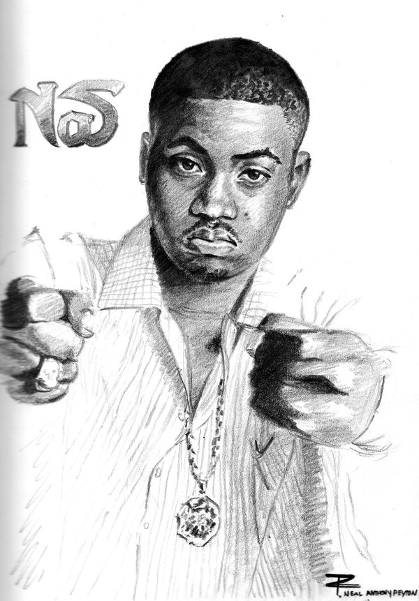 Nas Sketch At Paintingvalley Com Explore Collection Of Nas Sketch