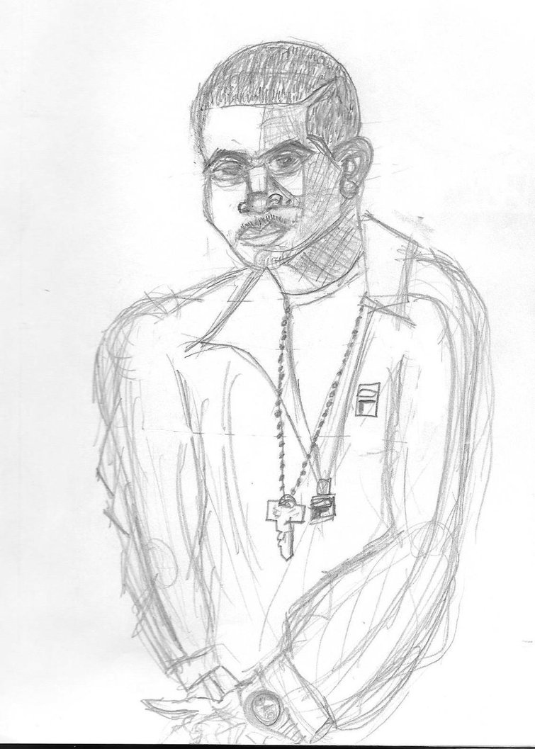 755x1057 Nas Sketch By Jgolick - Nas Sketch