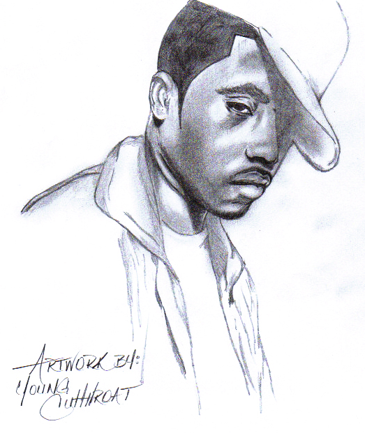 523x621 Sketch Nas By Youngcutthroat - Nas Sketch