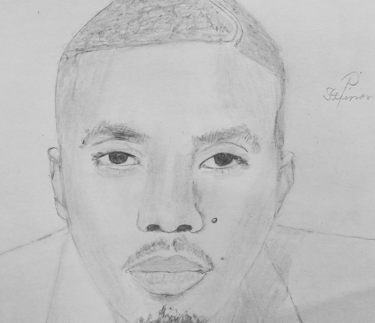 Nas Sketch at PaintingValley.com | Explore collection of Nas Sketch