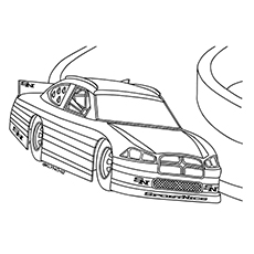 230x230 Top 25 Race Car Coloring Pages For Your Little Ones - Nascar Sketch