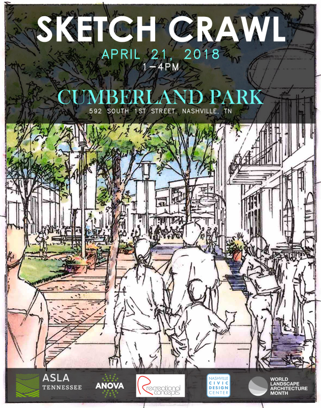 629x800 Sketch Crawl Nashville Nashville Civic Design Center Calendar - Nashville Sketch