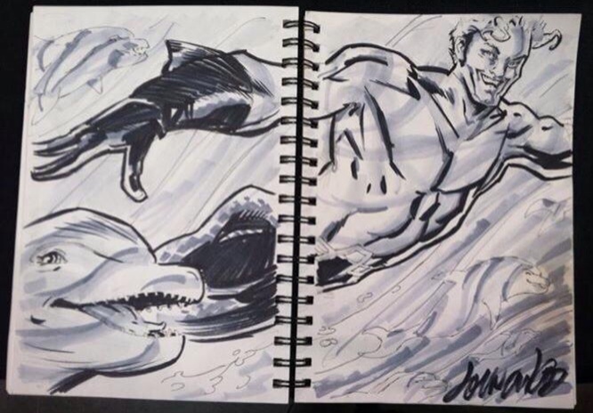 666x464 Wizard World Nashville Sketch By Joltinjohnnylucas - Nashville Sketch