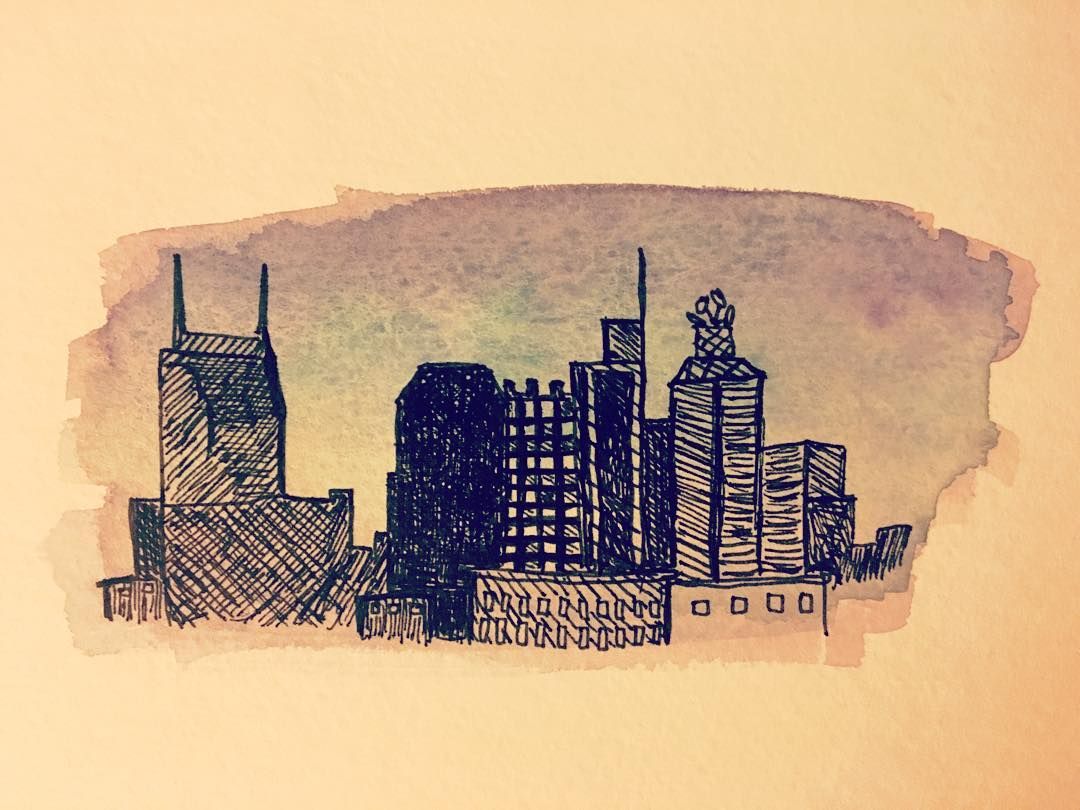 1080x810 It Seemed Only Fitting That I Use The - Nashville Sketch