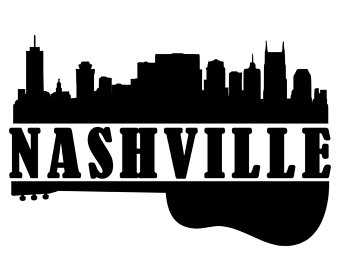 340x270 Nashville Skyline Etsy - Nashville Skyline Sketch