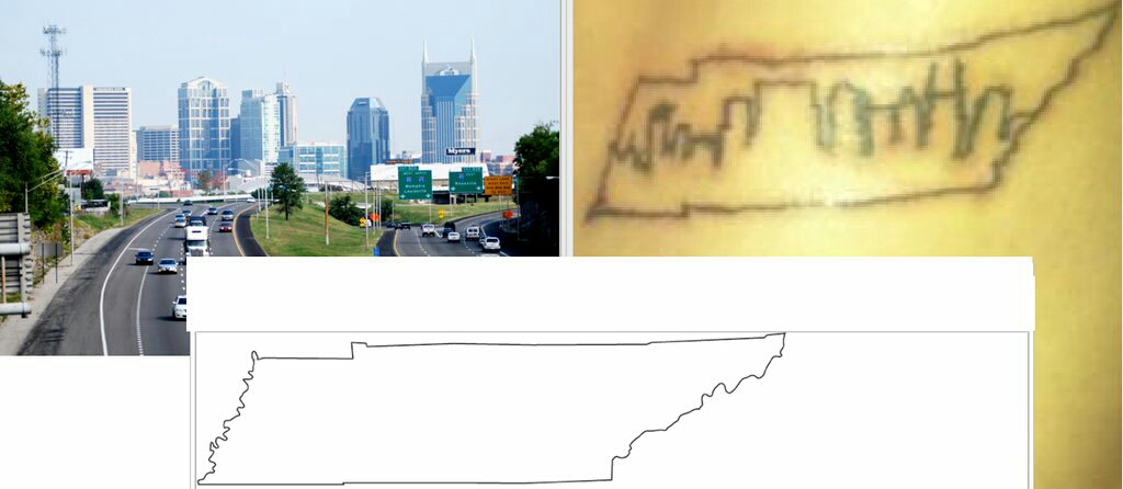 1024x446 Beautiful Nashville Skyline Tattoo Nashville - Nashville Skyline Sketch