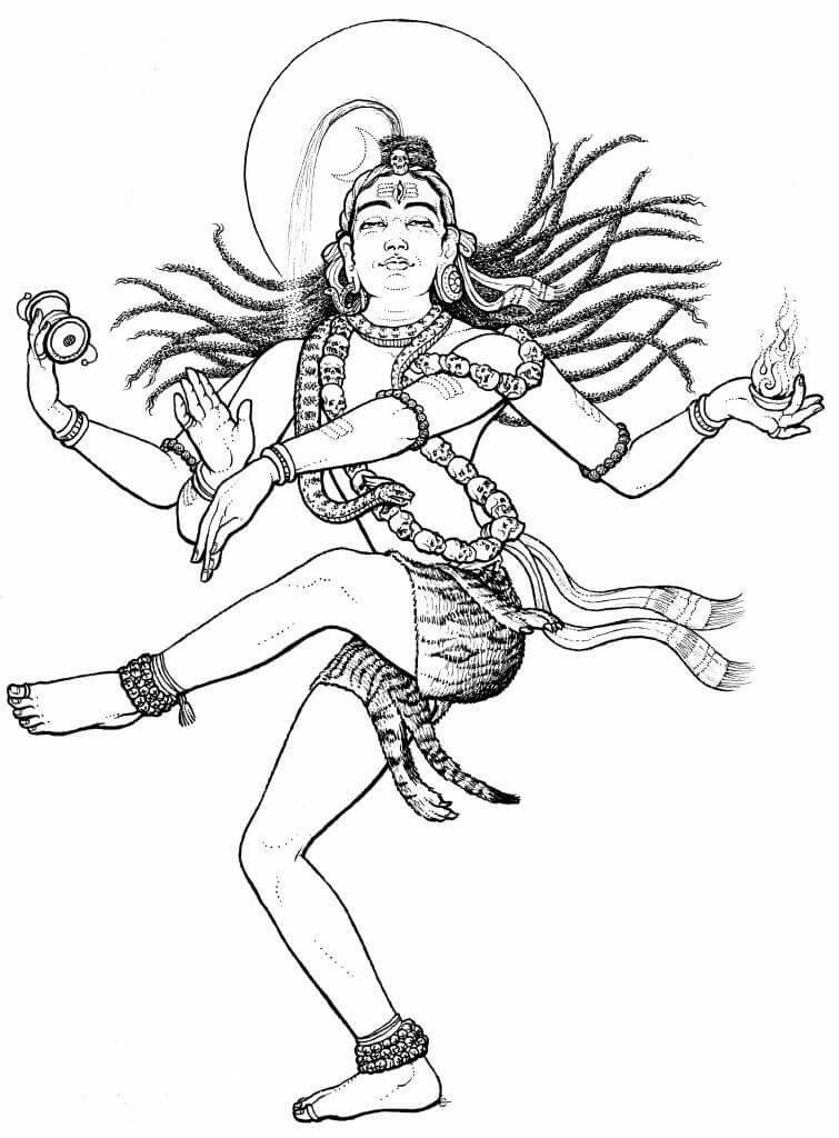 755x1024 Shiva... Drawsomething Shiva, Lord Shiva And Nataraja - Nataraja Sketch