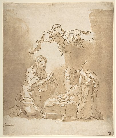 406x480 Filethe Nativity Met Dp800242.jpg - Nativity Scene Sketch