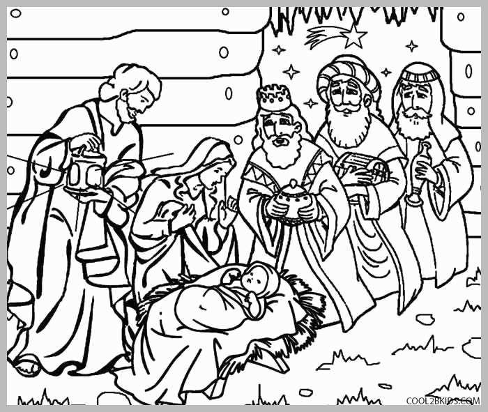 700x591 51 New Pics Of Nativity Scene Coloring Pages Best Of Coloring Page - Nativity Scene Sketch