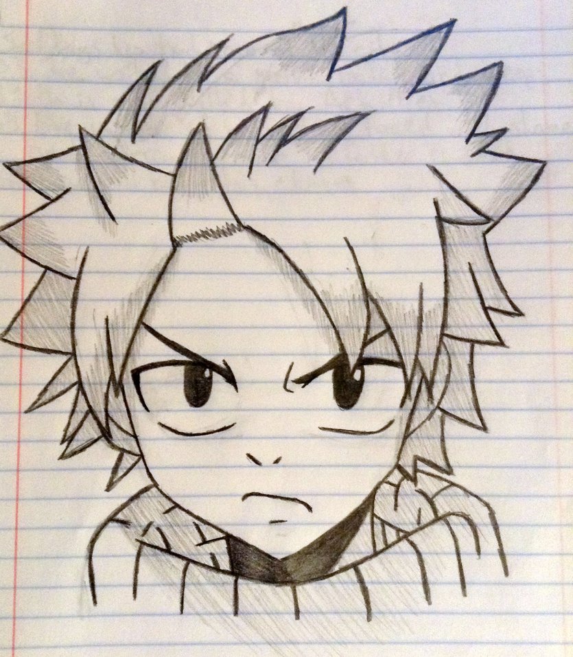 835x957 Natsu Sketch By Happymo99 - Natsu Sketch