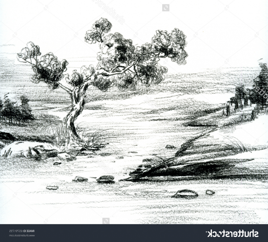 1024x925 Natural Scenery Sketch Hd Nature Scene Drawing Natural Scenery - Natural Scene Sketch