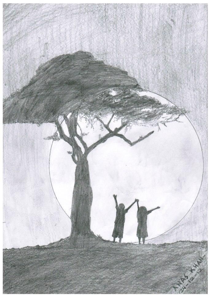 681x960 Nature - Nature Images Sketch