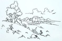 Nature Sketch For Kids