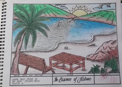 400x286 I Love Nature - Nature Sketch Images