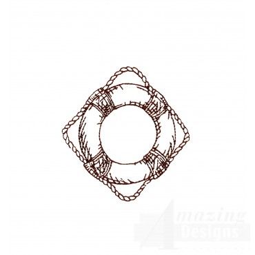 370x370 Nautical Sketches Embroidery Designs Embroidery - Nautical Sketches